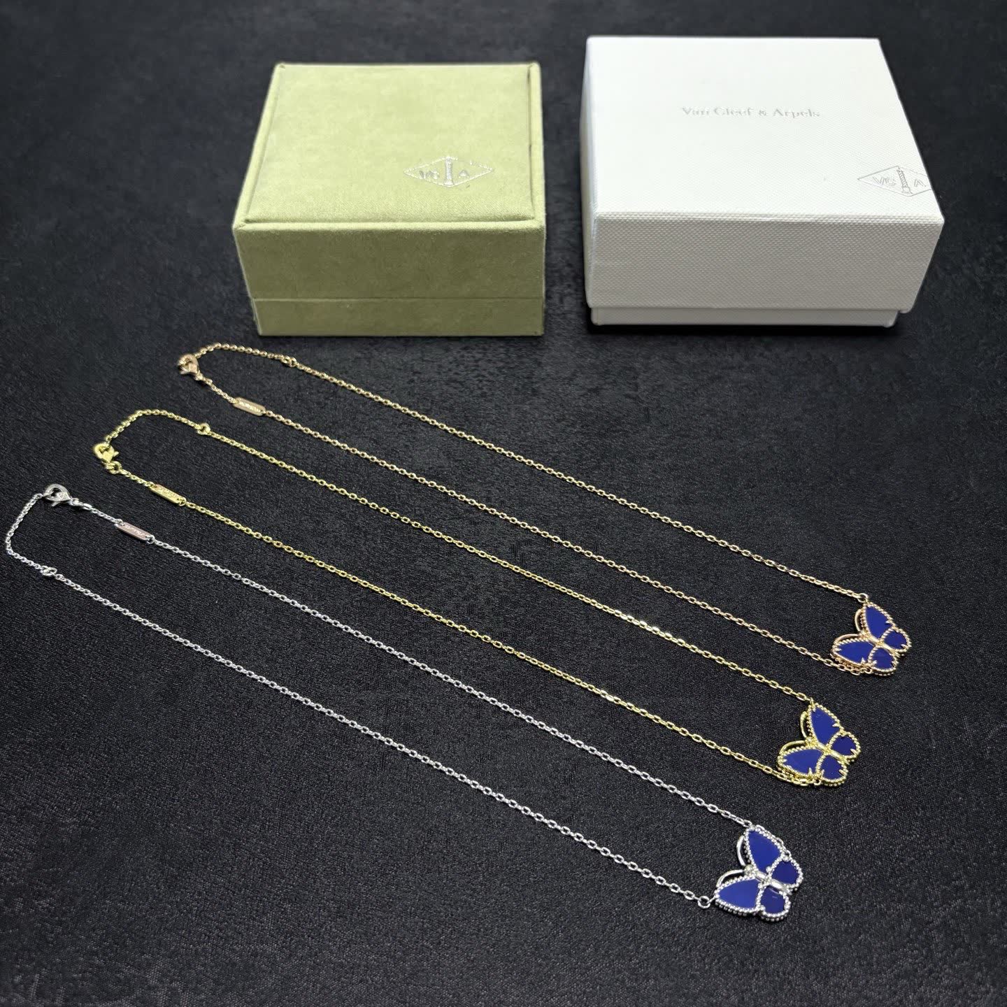 Van Cleef & Arpels Butterfly Pendant Necklace